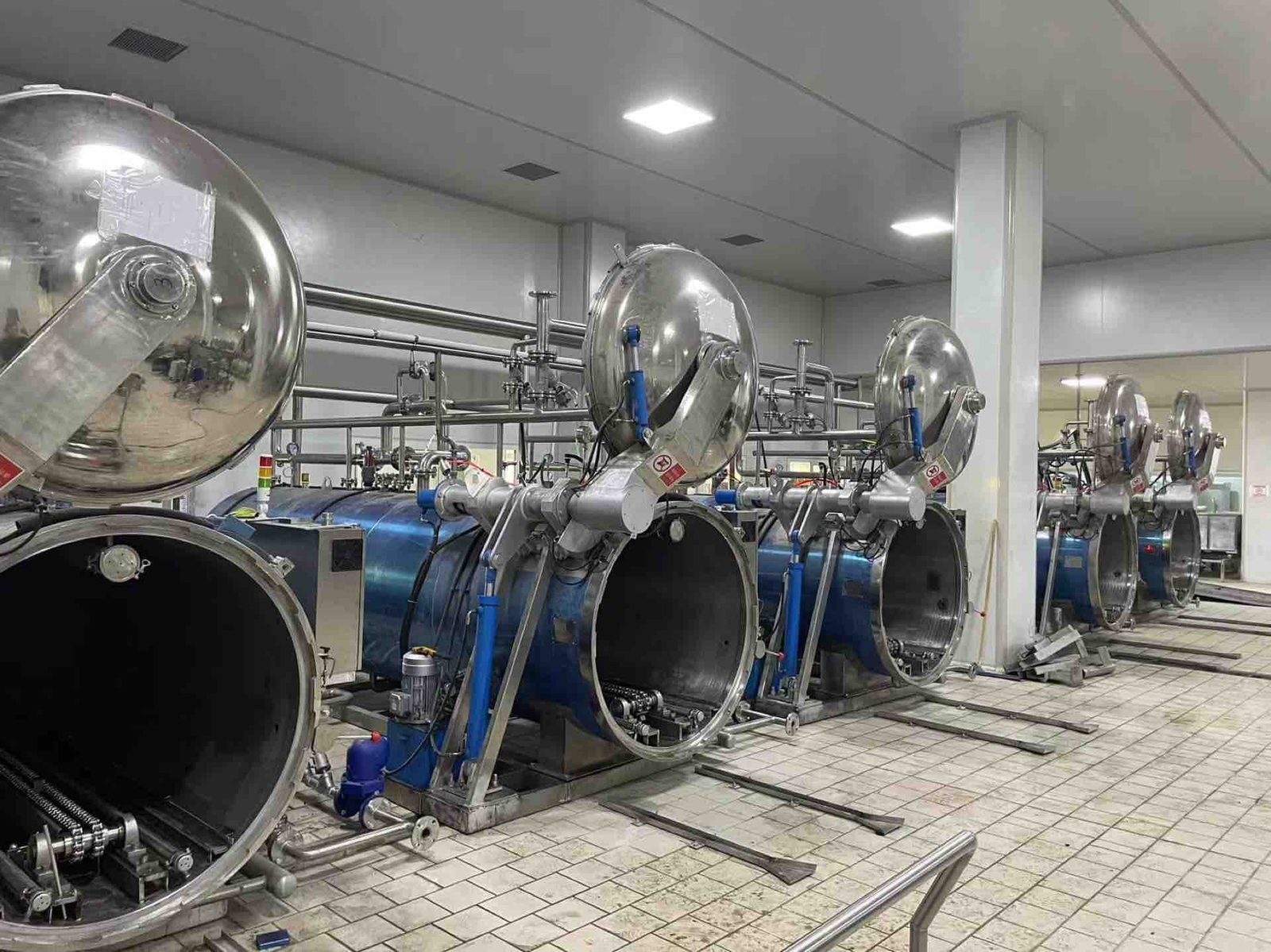 HUIYILAI food processing equipment manufacturing workshop in Zhucheng, China