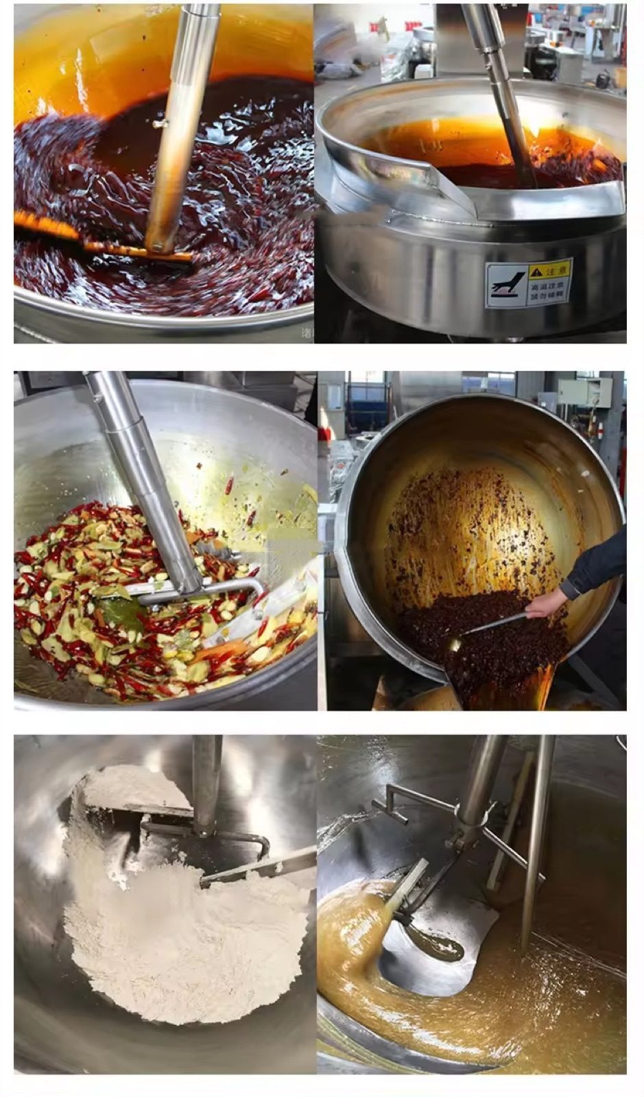 100-1000L Food Processing Tilting Kettle — HUIYILAI
