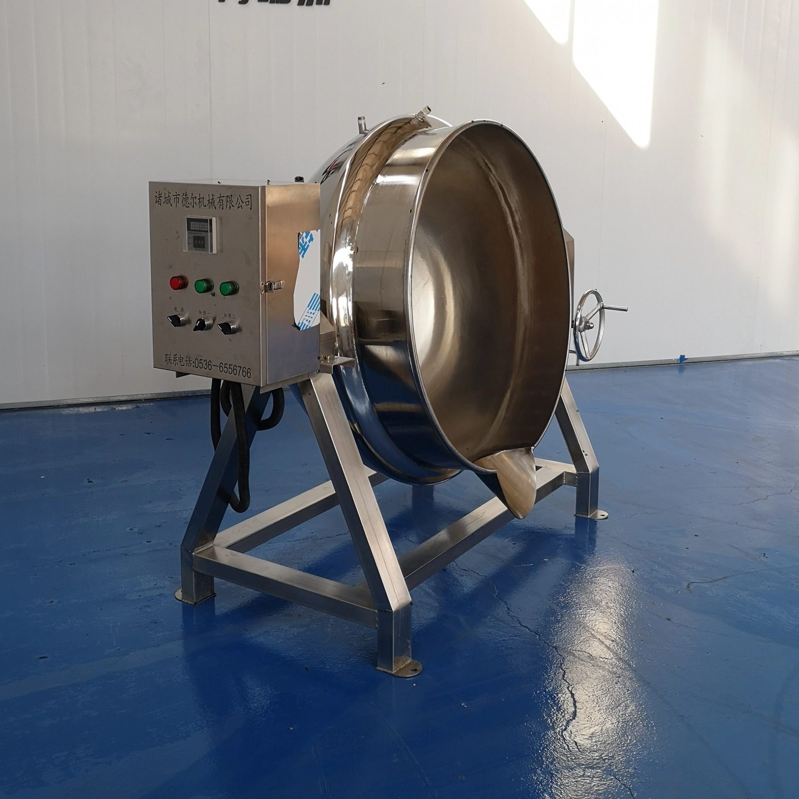 100-1000L Food Processing Tilting Kettle — HUIYILAI