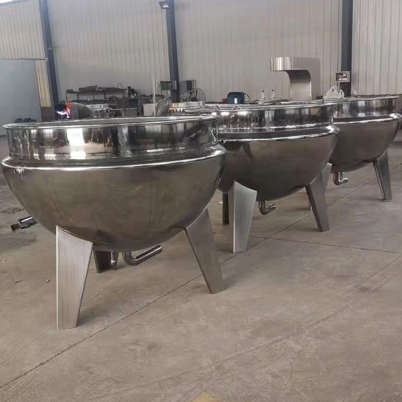 100-1000L Food Processing Tilting Kettle — HUIYILAI
