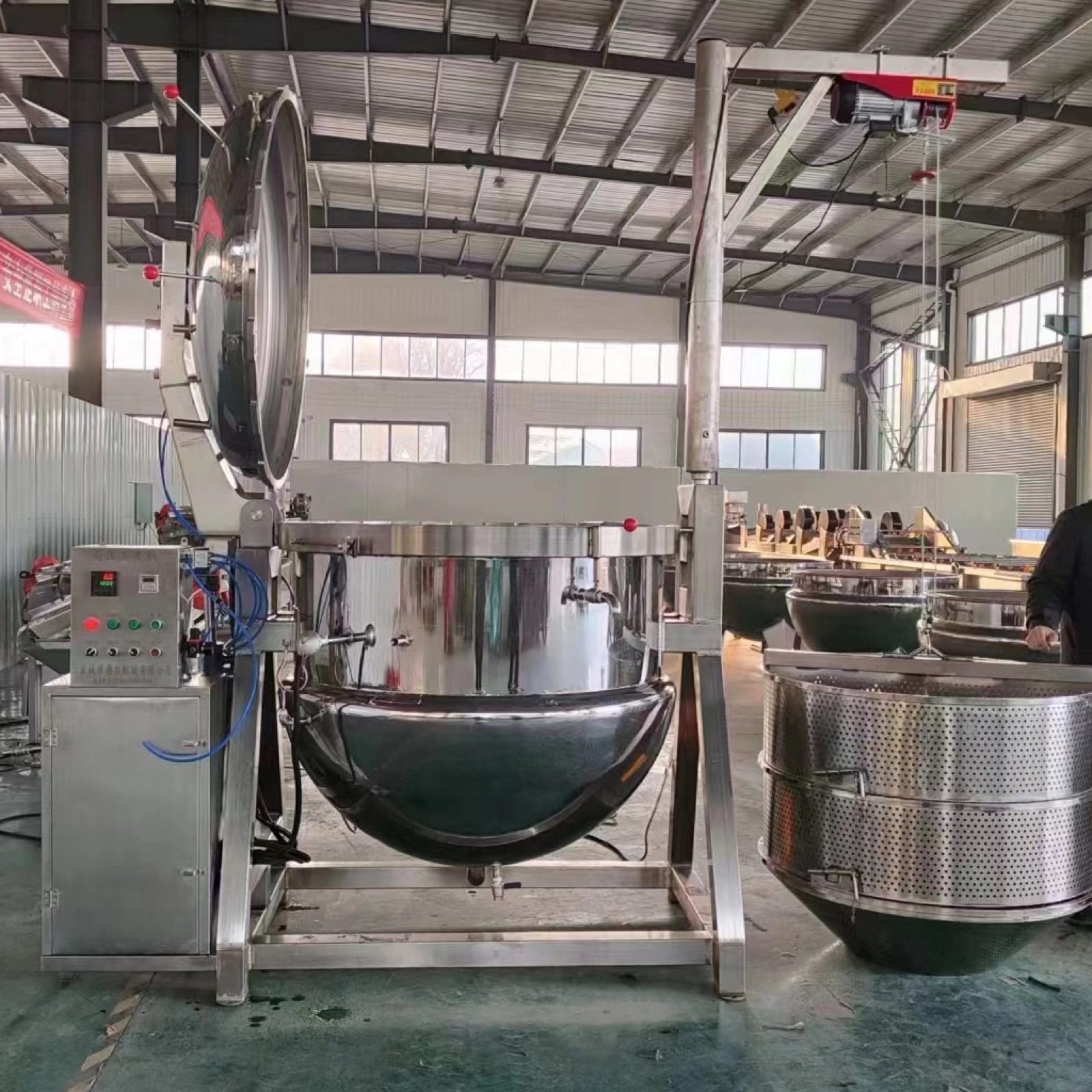 100-2000 Liters Steam Boiling Autoclave — HUIYILAI