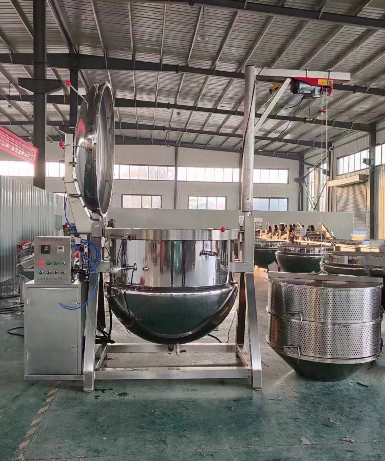 100-2000 Liters Steam Boiling Autoclave — HUIYILAI