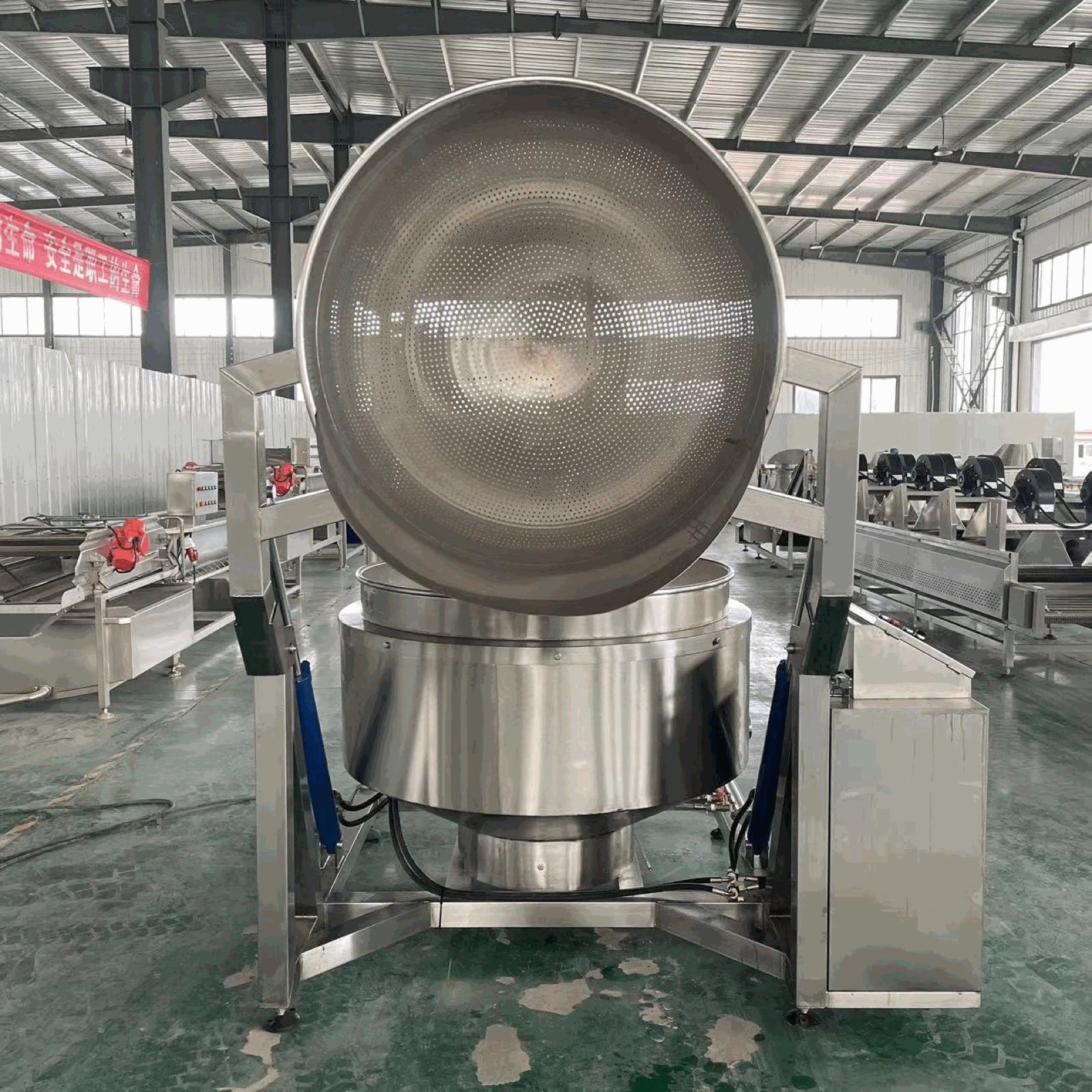 300L Steam / Gas / Electric Cooking Pot — HUIYILAI