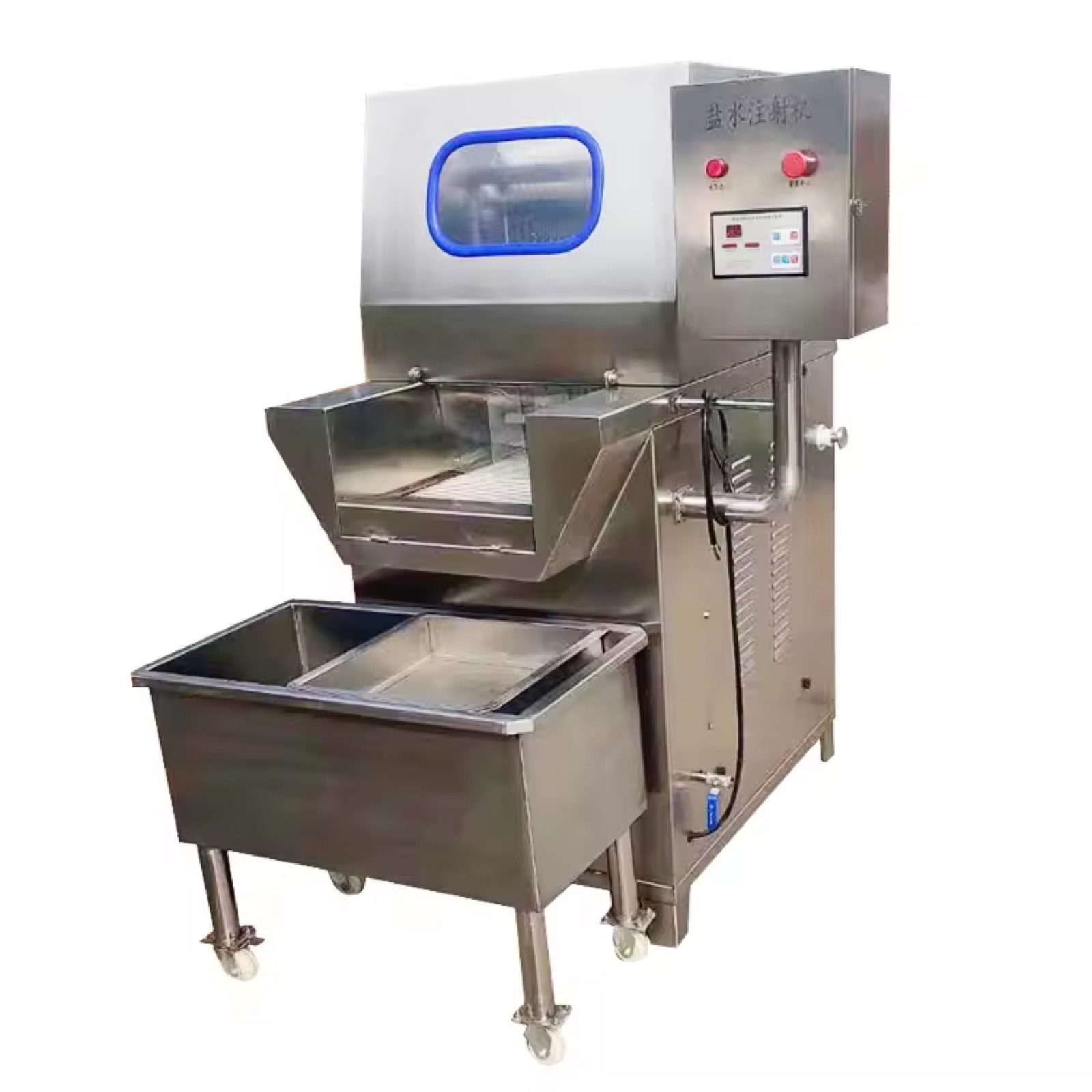 Saline Injection Marinated Beef Fish Fresh Meat Injector Machine — HUIYILAI