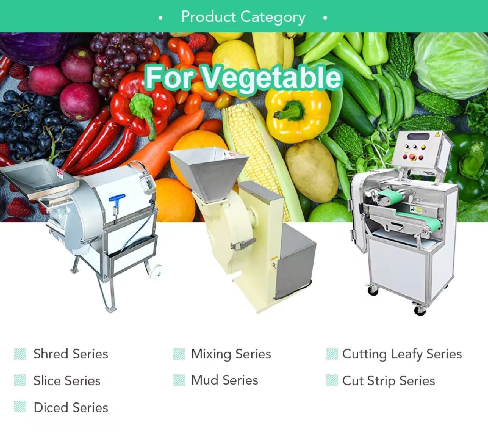 Automatic Vegetable & Fruit Cutting Machine — HUIYILAI