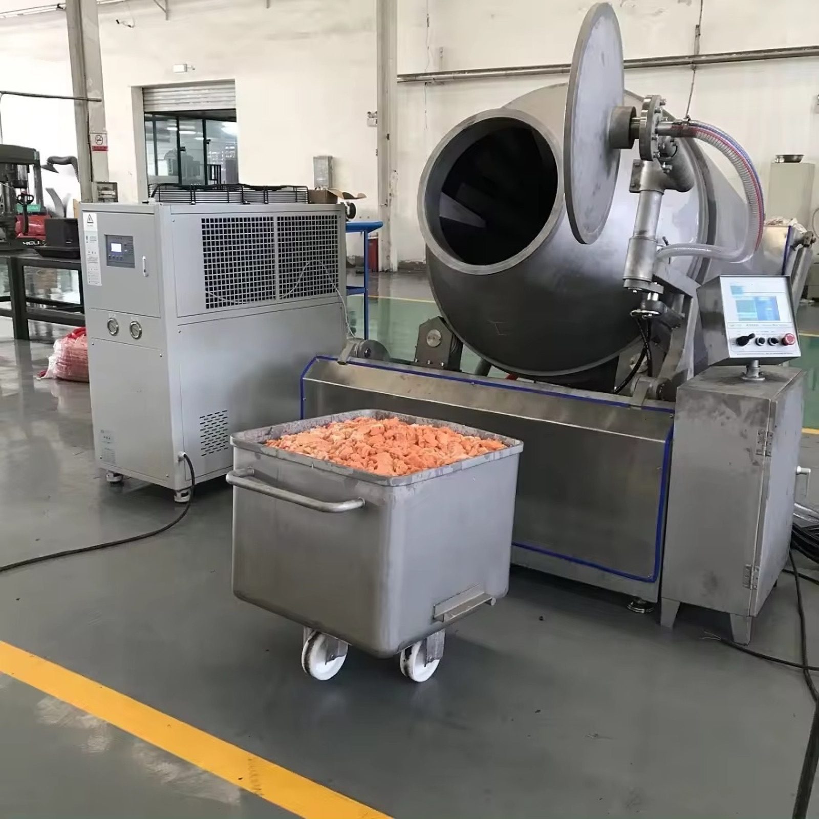 Beef/Pork/Chicken 500kg/1000kg Vacuum Tumbler — HUIYILAI
