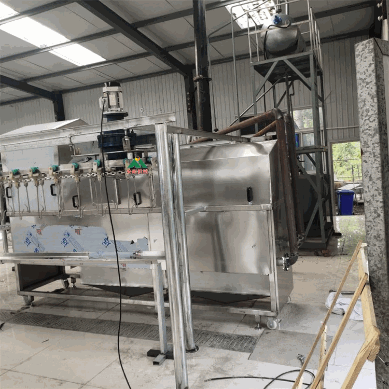 Continuous Chicken Frying Line (Hanging Type) — HUIYILAI