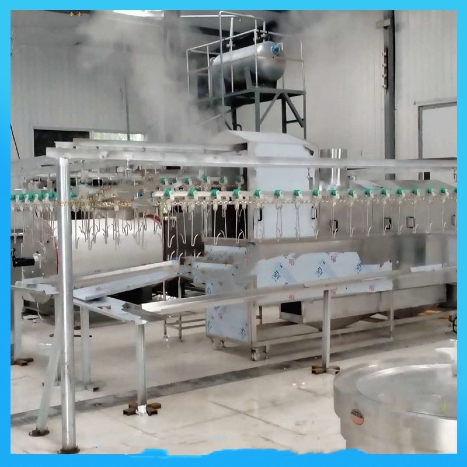 Continuous Chicken Frying Line (Hanging Type) — HUIYILAI