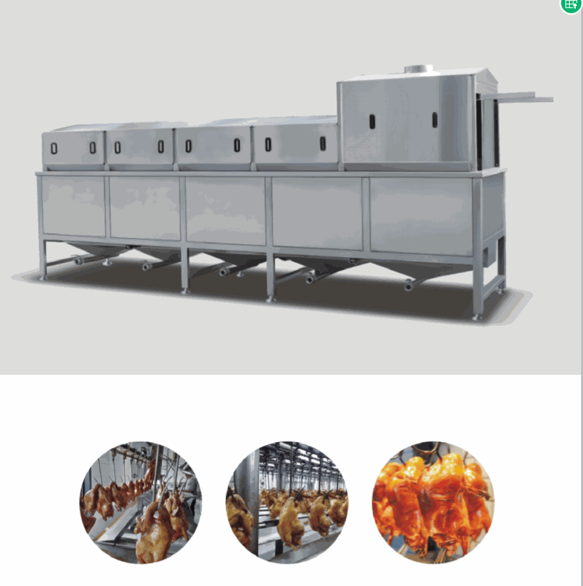 Continuous Chicken Frying Line (Hanging Type) — HUIYILAI