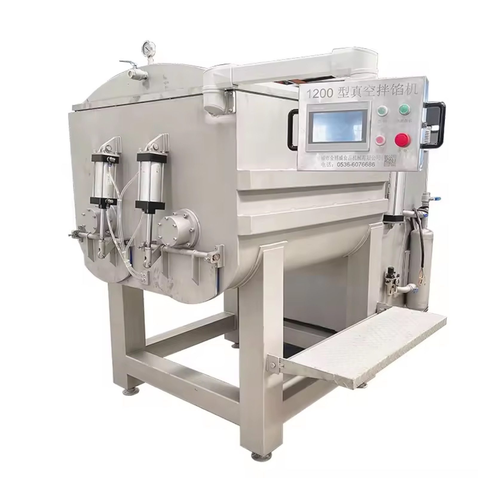 Automatic Vacuum Meat Mixer & Stuffing Machine — HUIYILAI