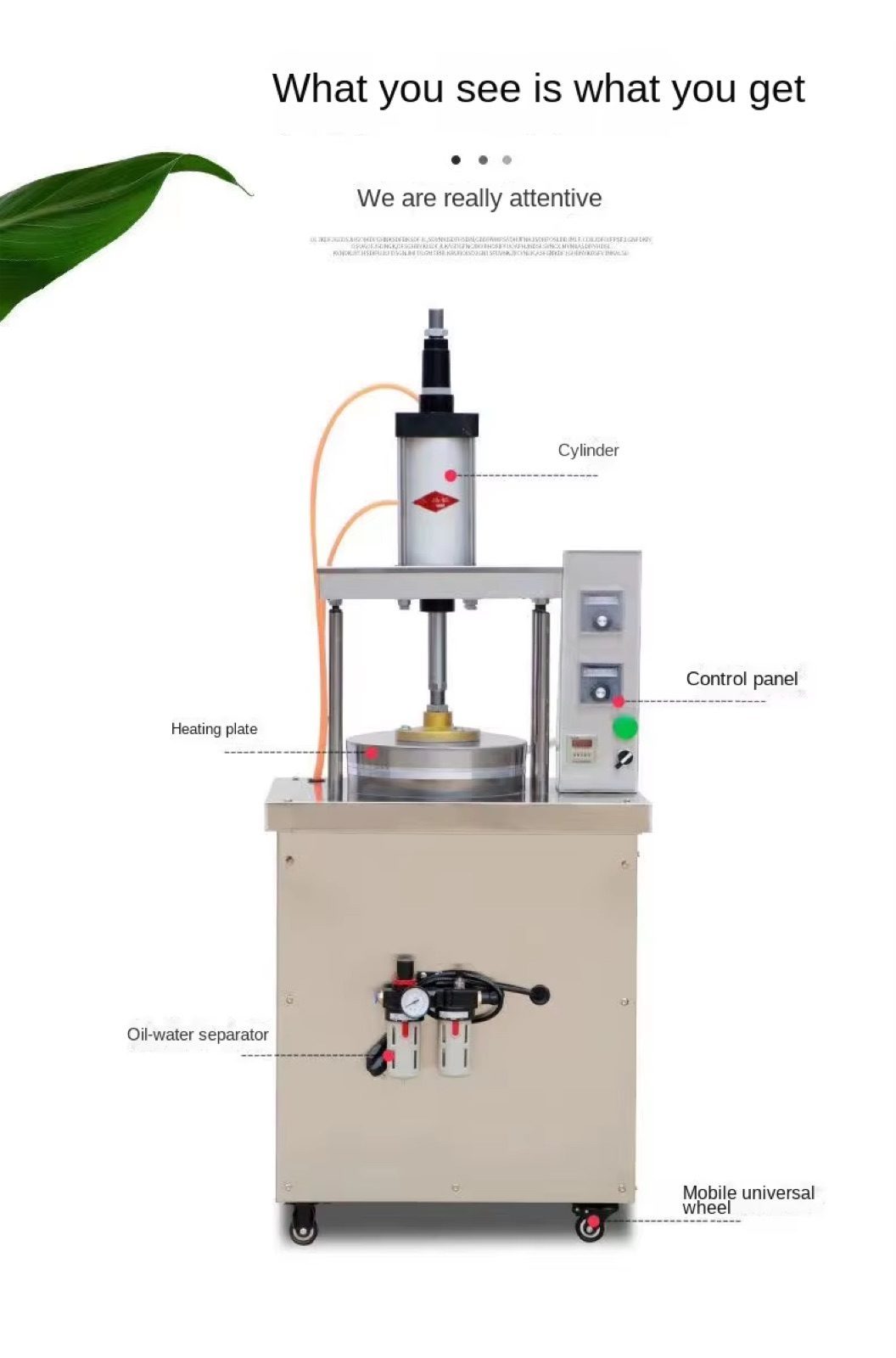 Commercial Automatic Cake Press Machine — HUIYILAI