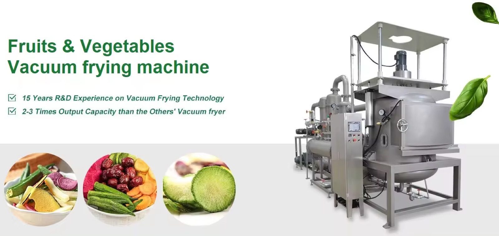 Commercial Vacuum Frying Machine — HUIYILAI