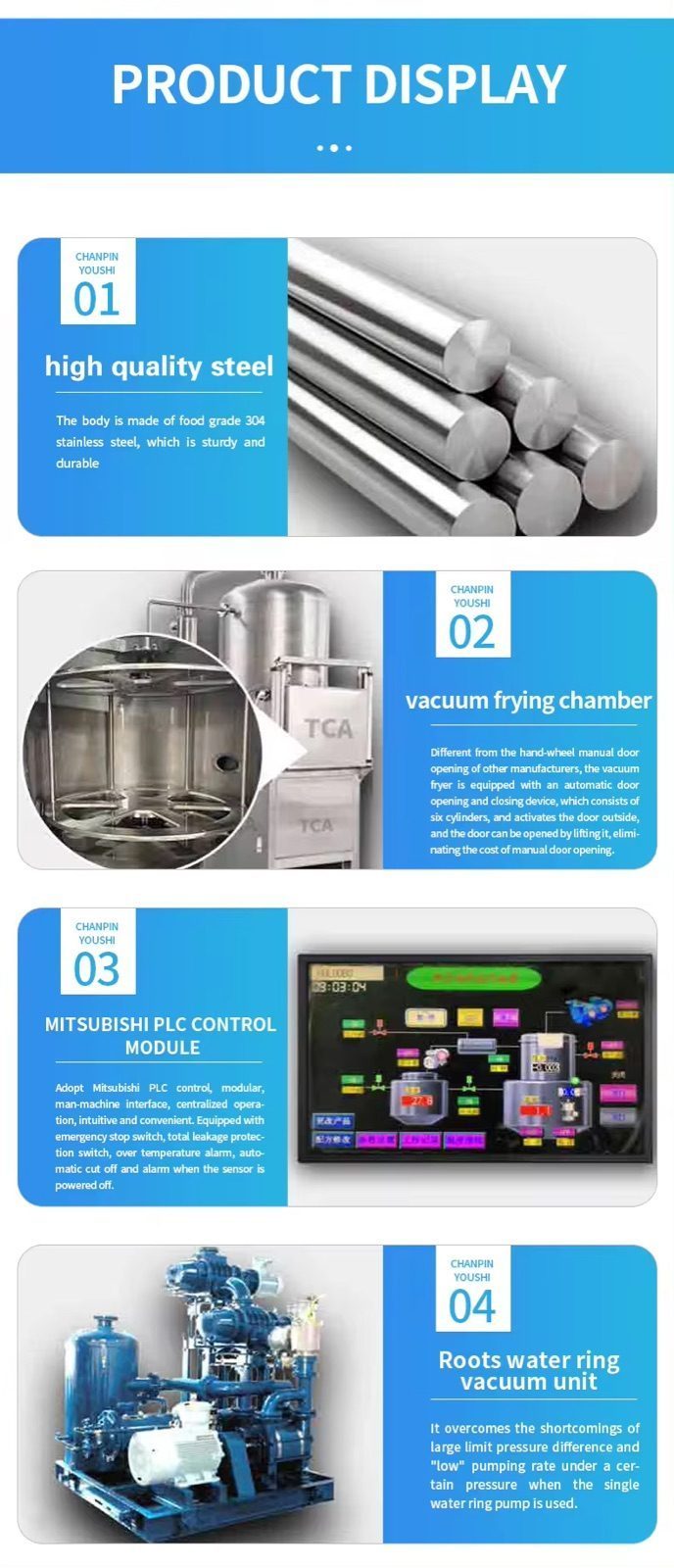 Commercial Vacuum Frying Machine — HUIYILAI