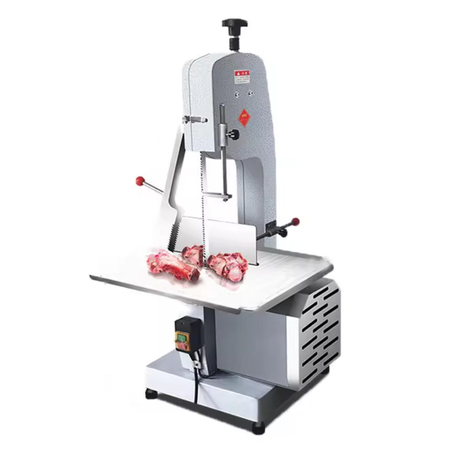 Meat Bone Fish Cutting Freeze Beef Lamb Ribs Steak Bones Pork Ice Block Sawing Processing Band Saw Cutter Machine Machine For Sawing Bones — HUIYILAI
