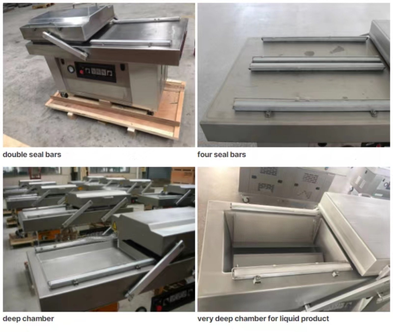 DZ 4S Four Seals And Customized Nitrogen Filled Concave Vacuum Packaging Machine — HUIYILAI