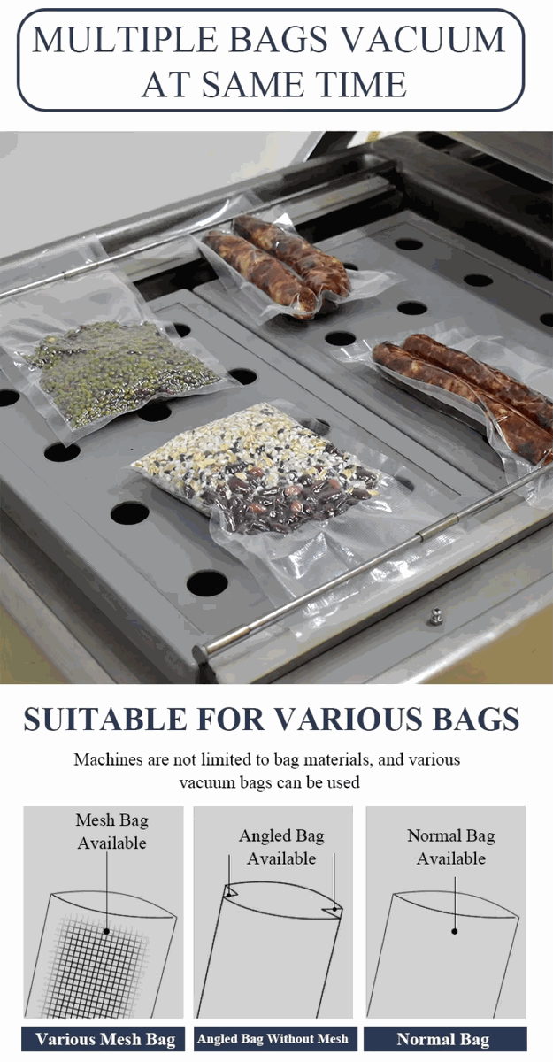 DZ800/2SB Double Chamber Vacuum Packaging Machine — HUIYILAI