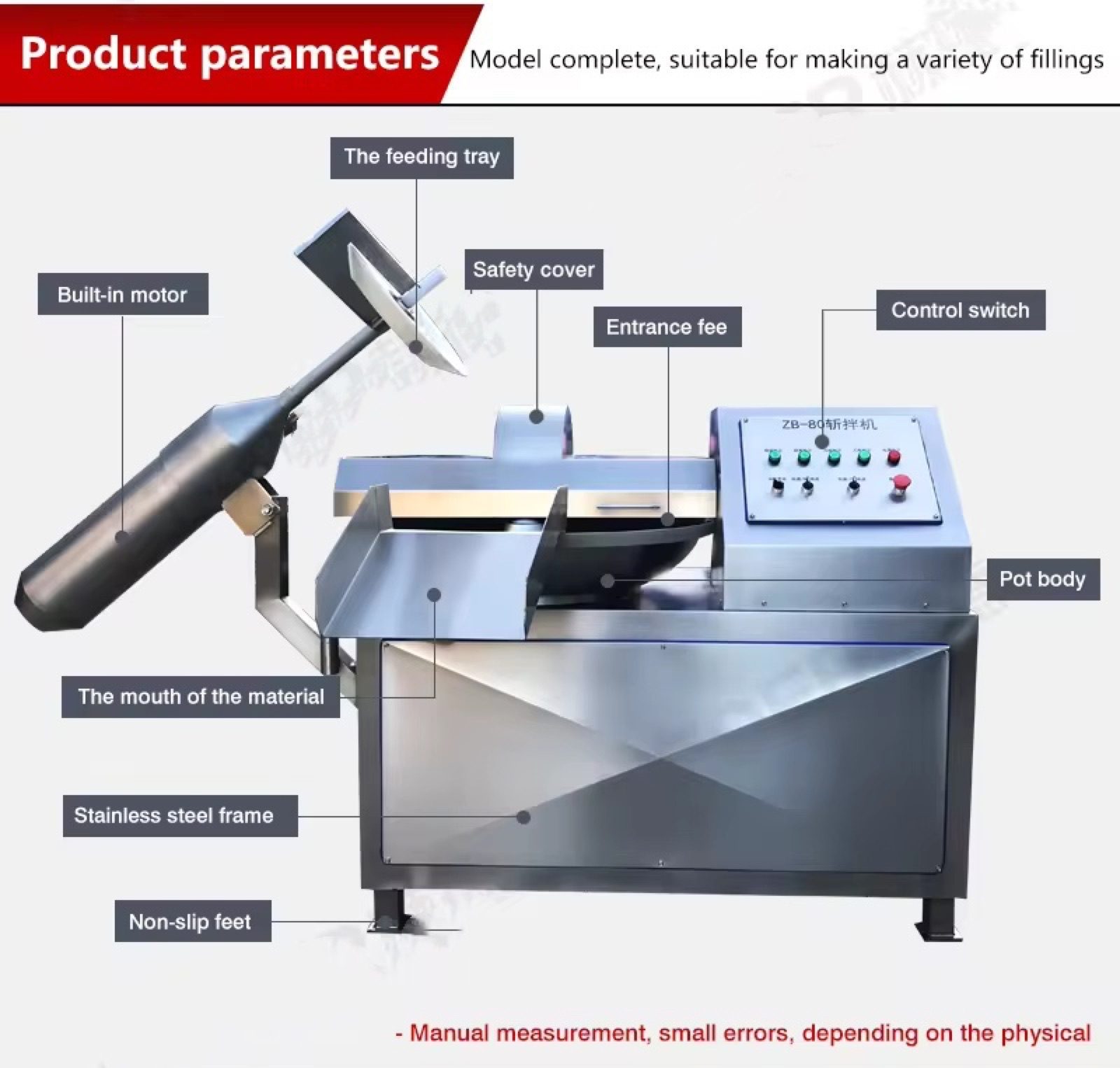 High-Speed Bowl Cutter & Meat Grinder — HUIYILAI