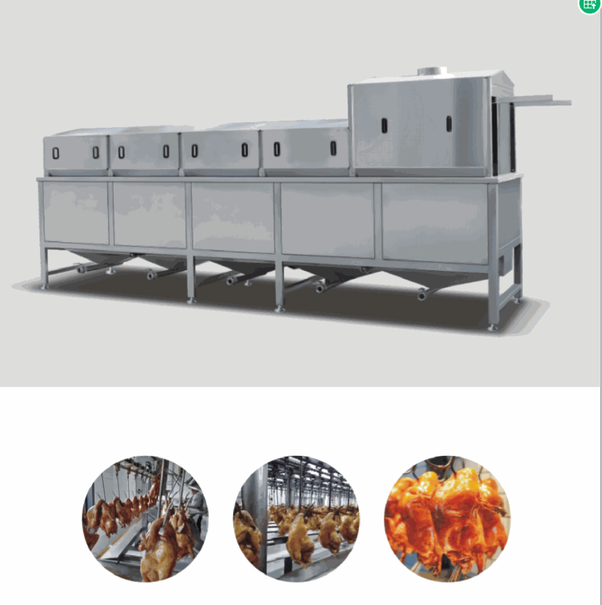Hanging Type Fried Chicken Production Line — HUIYILAI