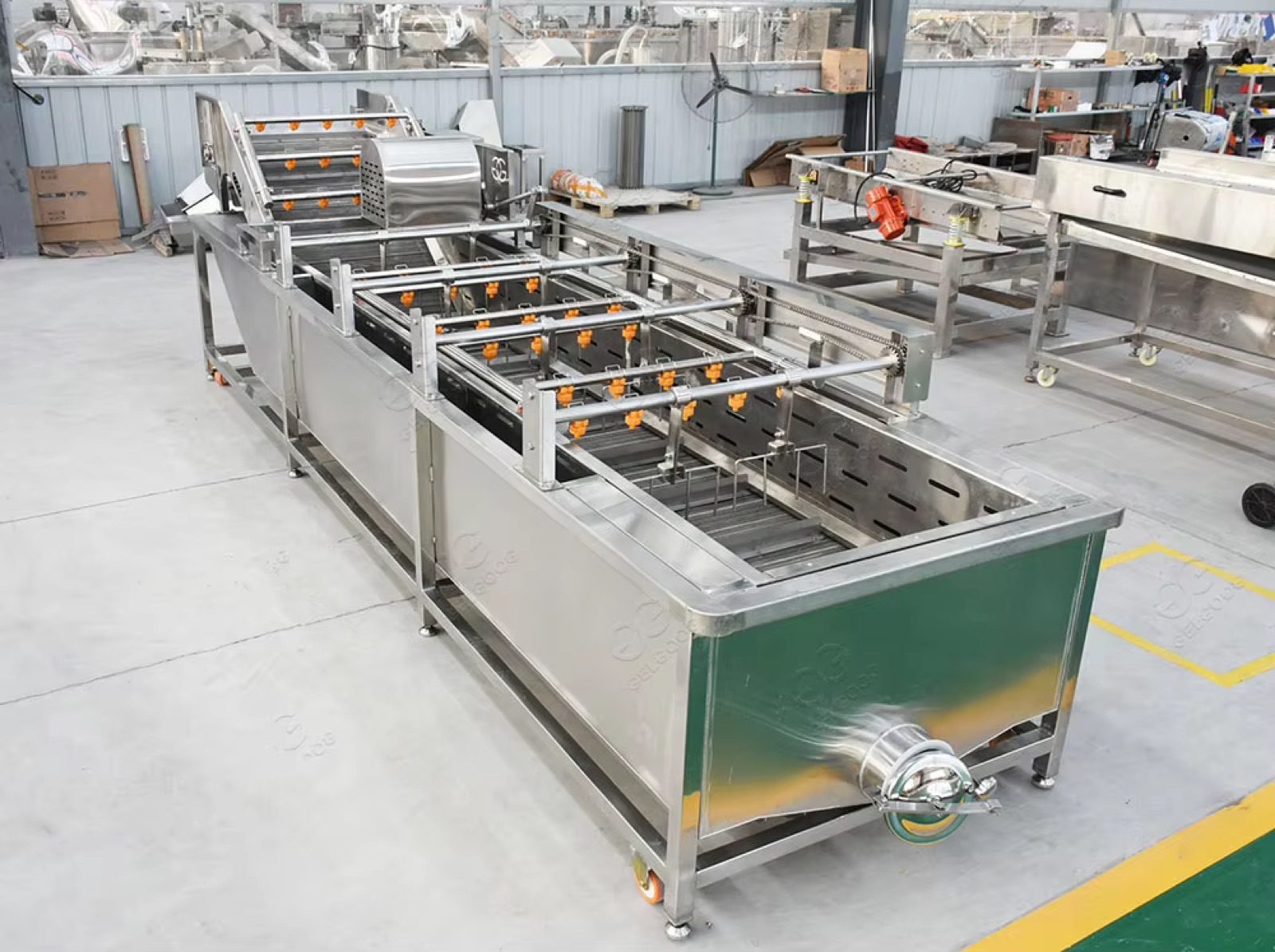 High Efficiency Fruit Vegetable Cleaning Machine — HUIYILAI