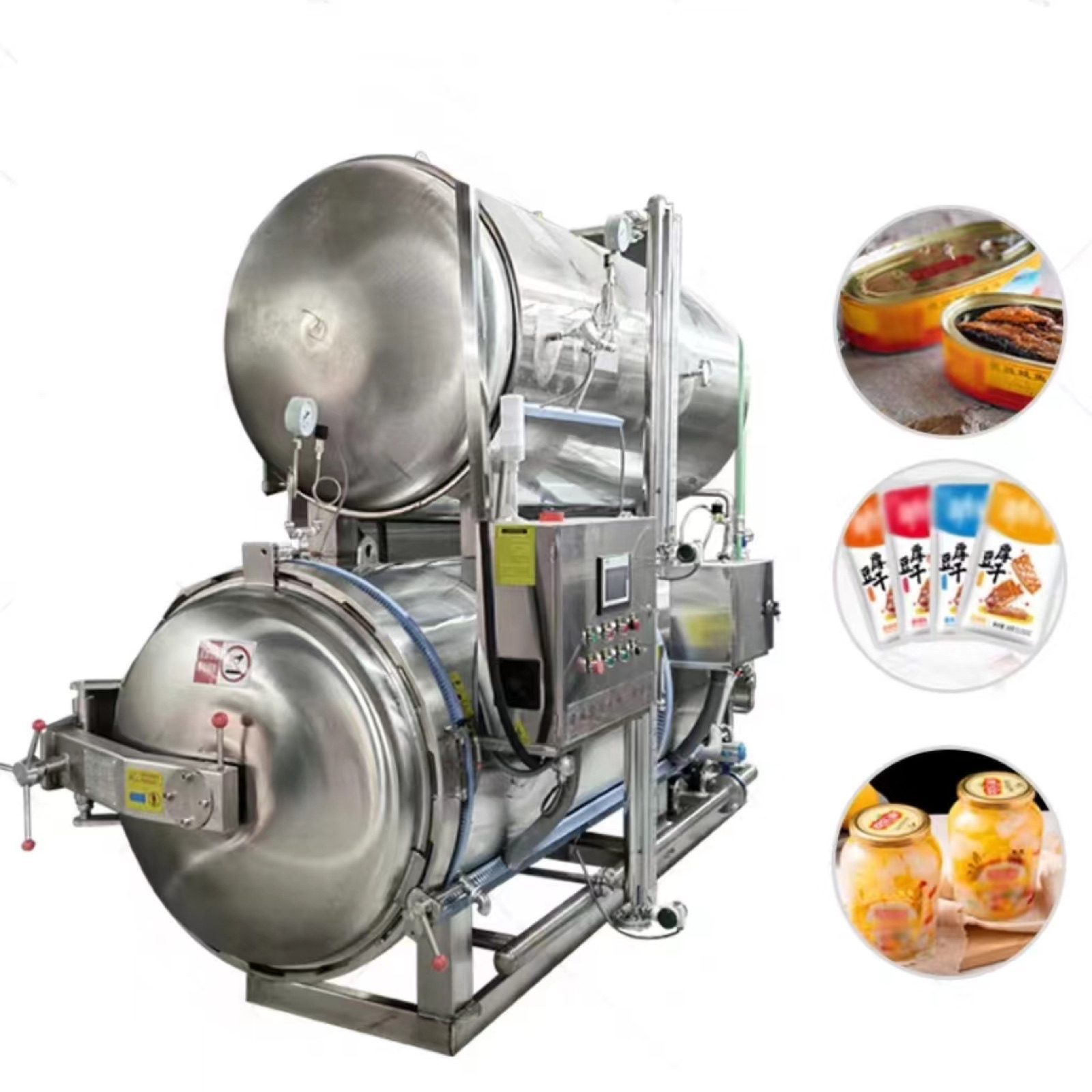 Hot Water Spray Retort Sterilizer for Ready Meals — HUIYILAI