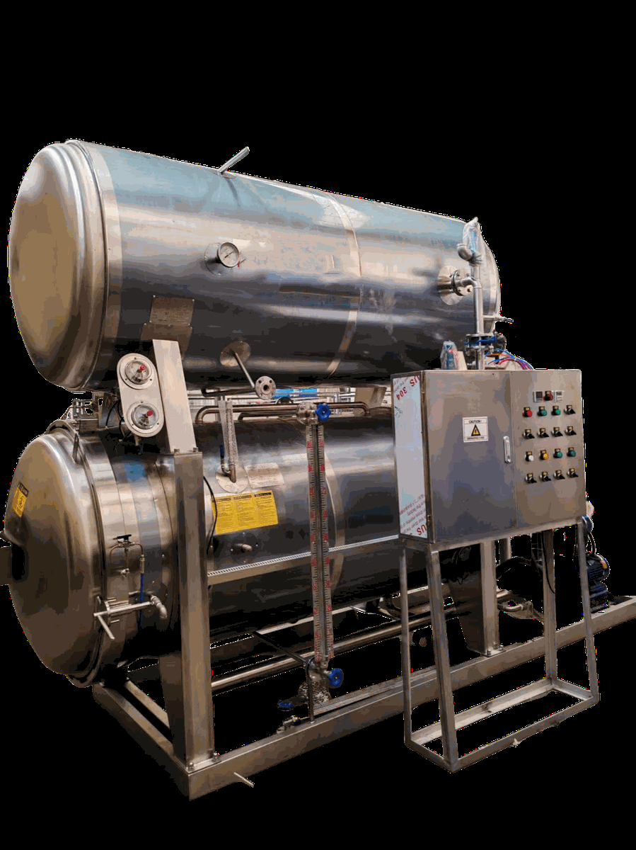 HYL Series Water-Spray Retort Sterilizer — HUIYILAI