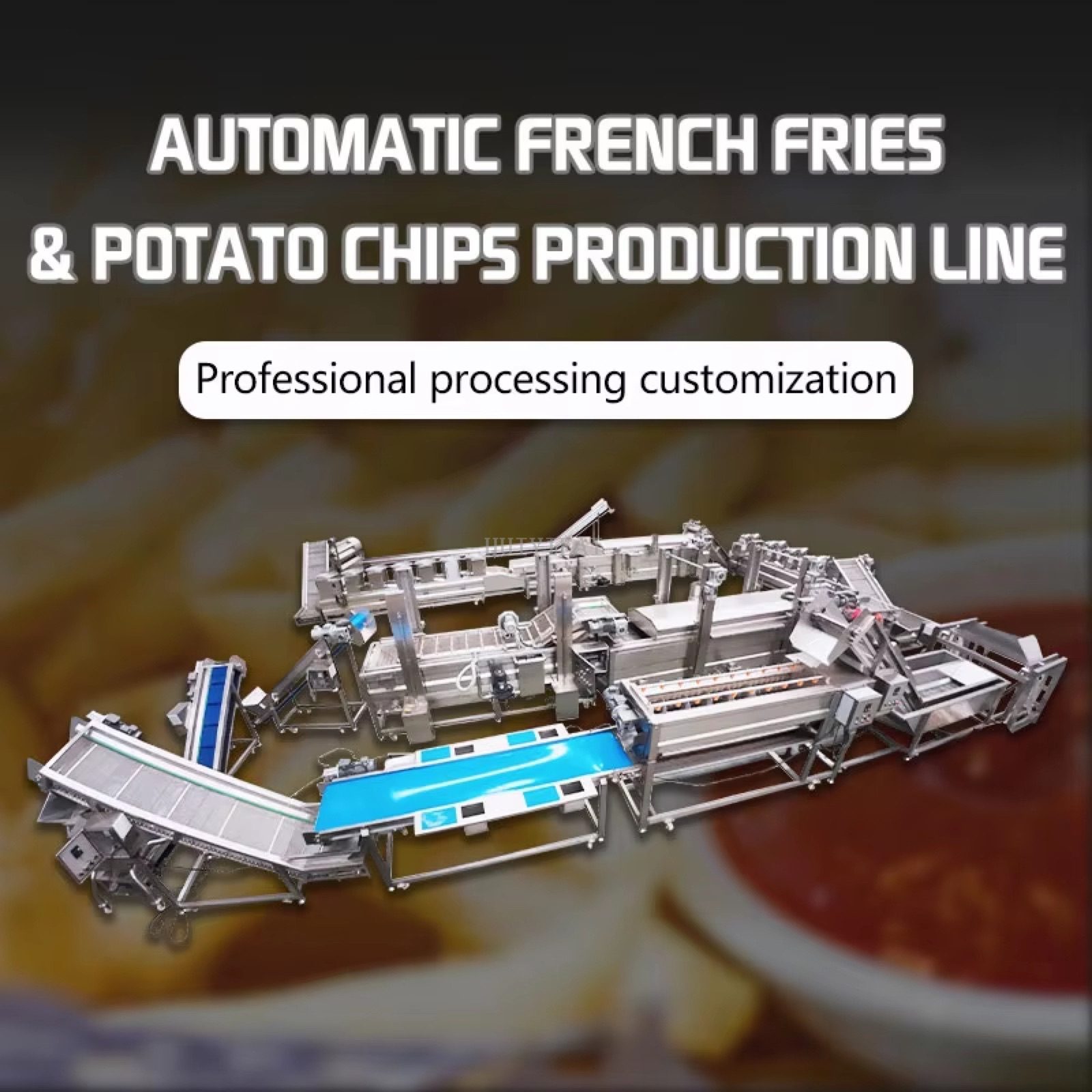 Industrial Potato Processing Line for Chips — HUIYILAI
