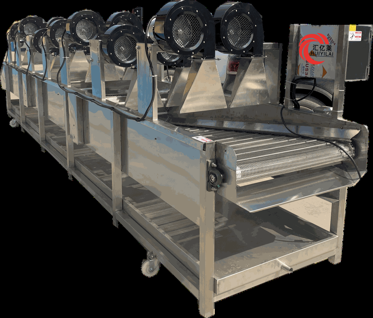 Tunnel Air Dry Type Fruit Dryer — HUIYILAI