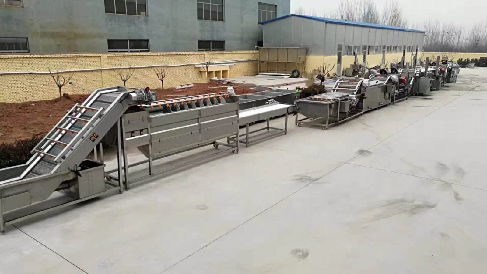 Reliable Large-Scale Fruit & Vegetable Processing Line — HUIYILAI