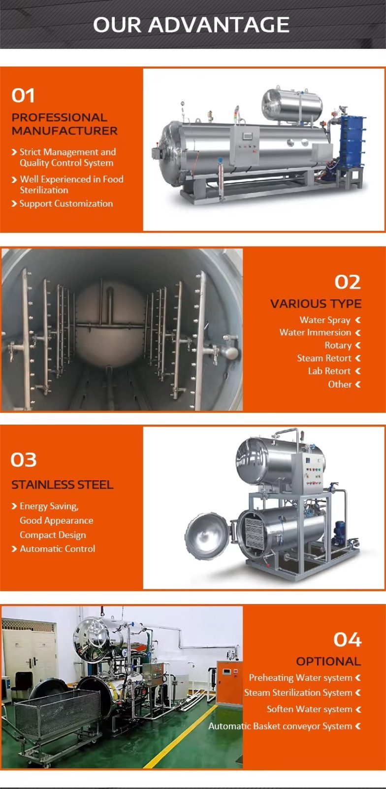 Steam Rotary Sterilizing Pot — HUIYILAI