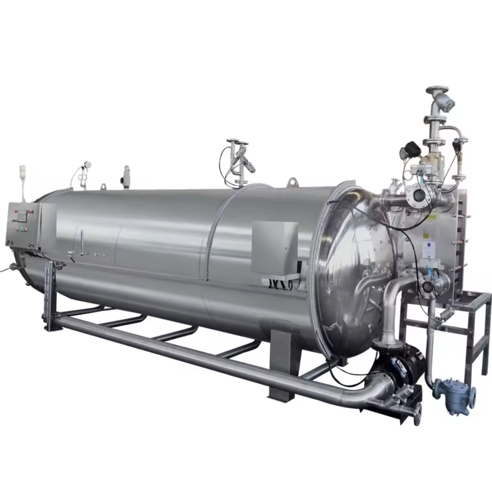 Water Spray Steam Retort Autoclave Sterilizer — HUIYILAI